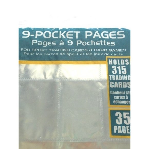 Ultra Pro 35 Pack of 9-Pocket Pages - Picture 10 of 12